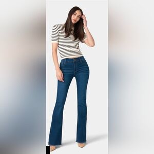Alloy Apparel Tall Olivia Flare Jeans With Slit